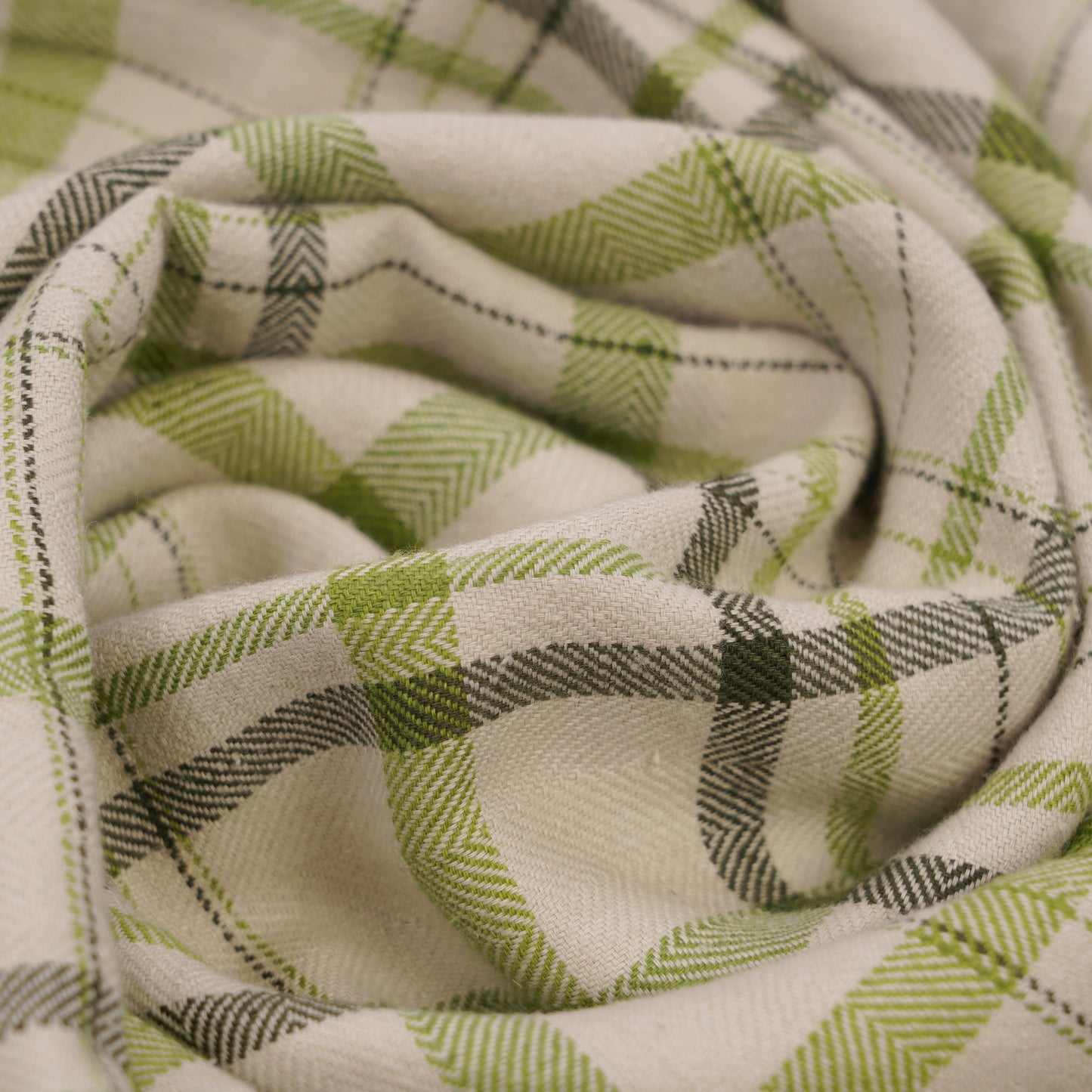 Artisanal check shirt with a modern collar design